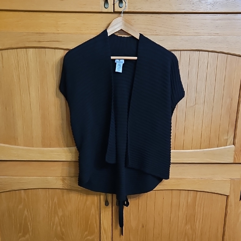 Worthington Elegant Black Women's Poncho